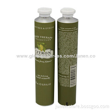 Aluminum hand cream tube, highly quality, competitive price, good service